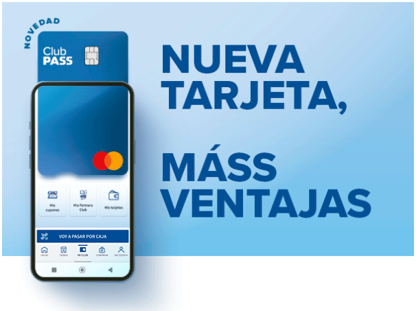 Tarjeta ClubPASS Carrefour
