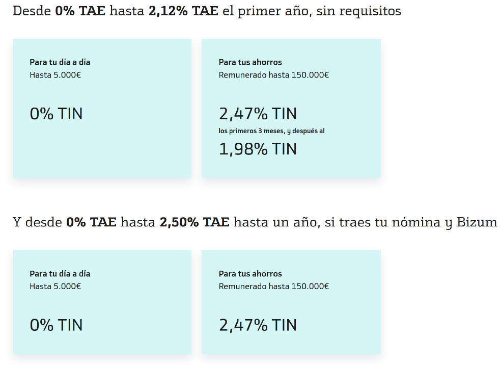 Cuenta Inteligente Digital Bankinter