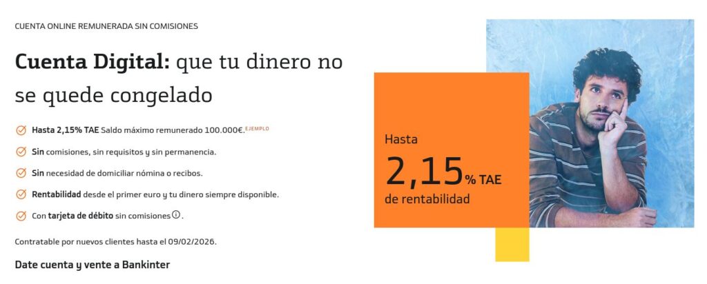 Cuenta Digital Bankinter
