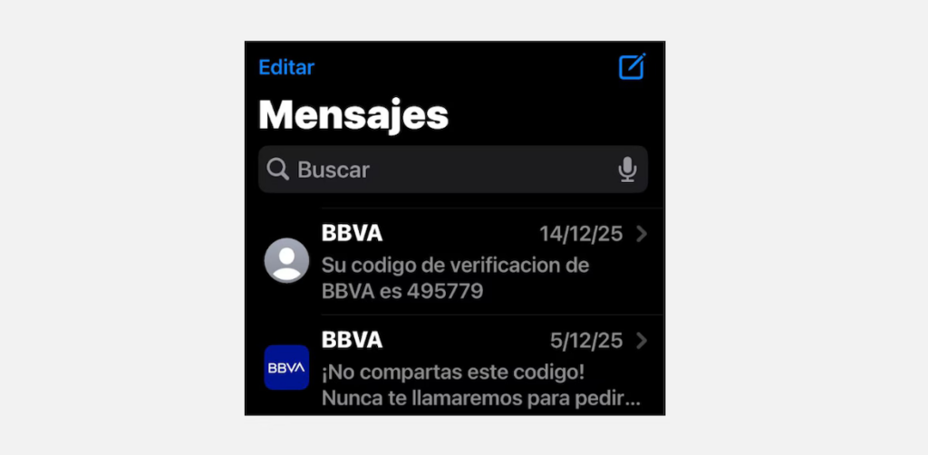 Diferencia SMS legítimo